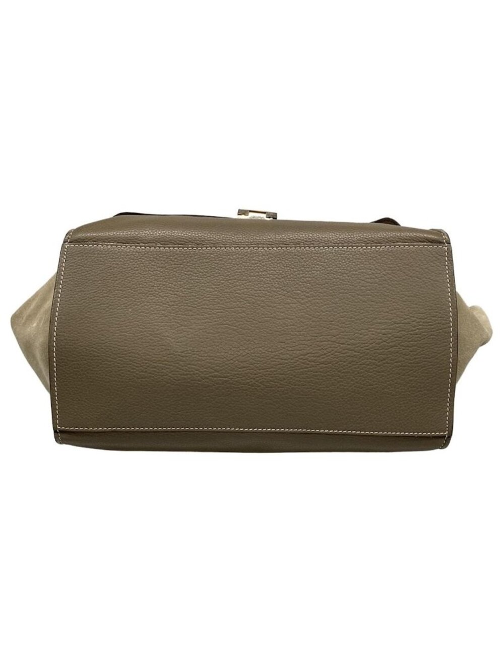 Celine Handbag Trapeze Gray Leather - Picture 5 of 15